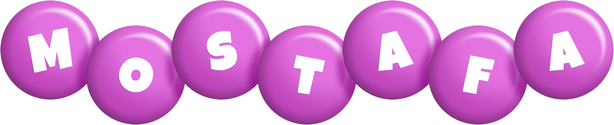 Mostafa candy-purple logo