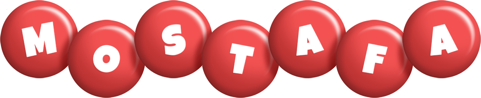 Mostafa candy-red logo
