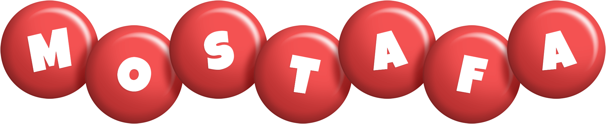 Mostafa candy-red logo