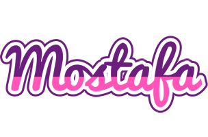 Mostafa cheerful logo