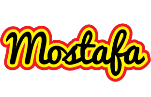 Mostafa flaming logo