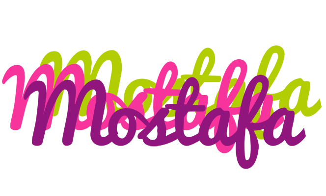 Mostafa flowers logo