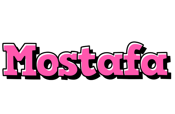 Mostafa girlish logo