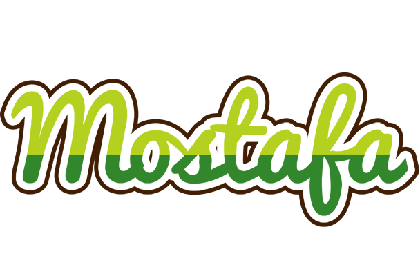 Mostafa golfing logo