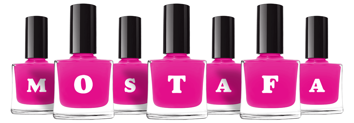 Mostafa nails logo