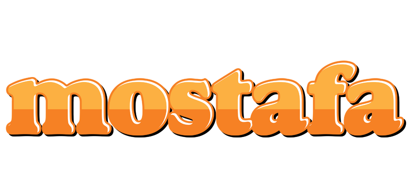 Mostafa orange logo