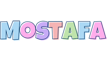 Mostafa pastel logo