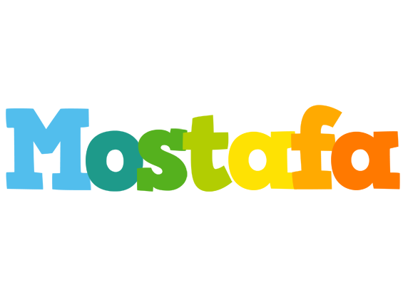 Mostafa rainbows logo