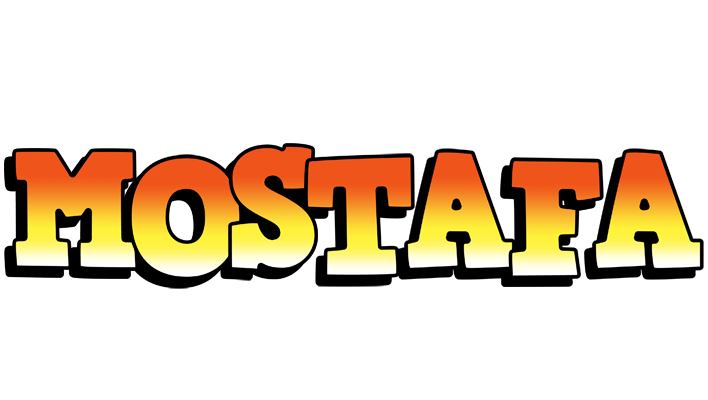Mostafa sunset logo