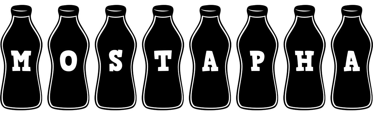 Mostapha bottle logo