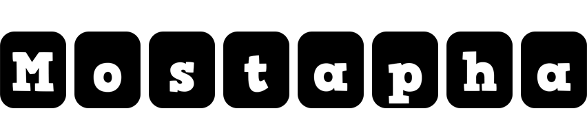Mostapha box logo