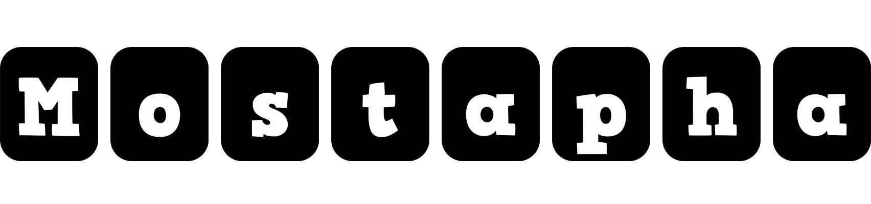 Mostapha box logo