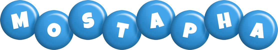 Mostapha candy-blue logo