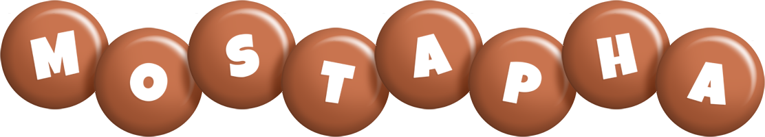 Mostapha candy-brown logo