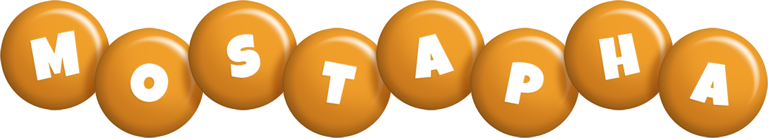 Mostapha candy-orange logo
