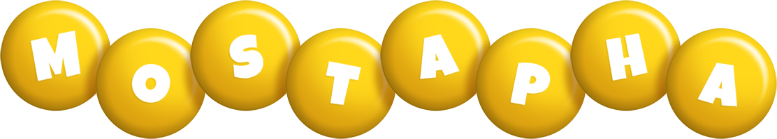 Mostapha candy-yellow logo