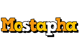 Mostapha cartoon logo