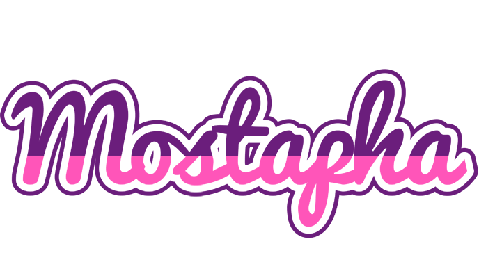Mostapha cheerful logo