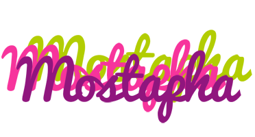 Mostapha flowers logo