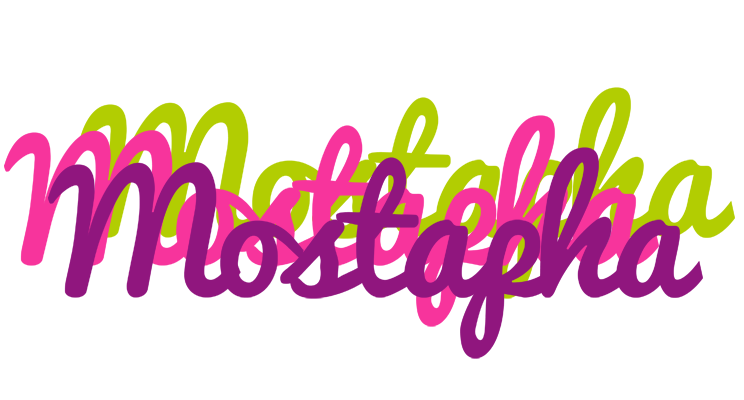 Mostapha flowers logo