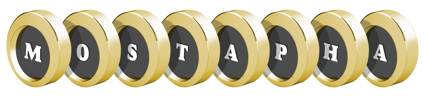 Mostapha gold logo
