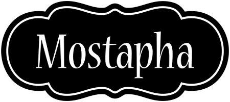 Mostapha welcome logo