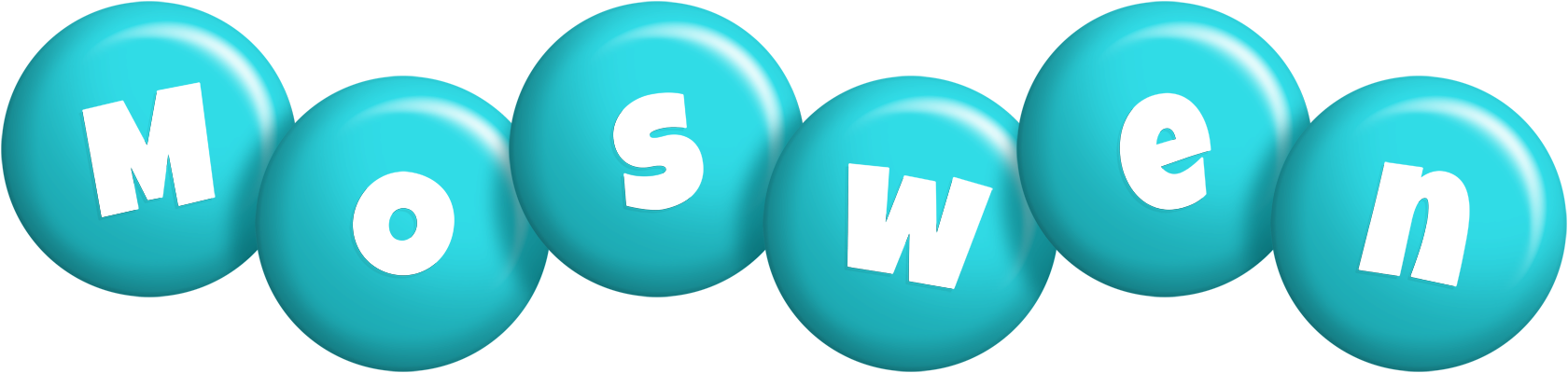 Moswen candy-azur logo