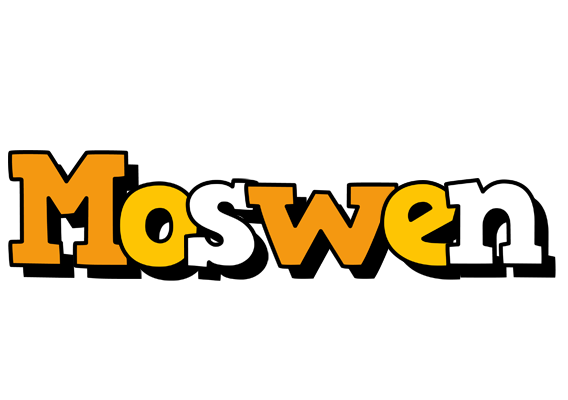 Moswen cartoon logo