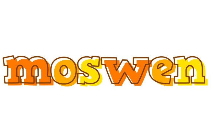 Moswen desert logo