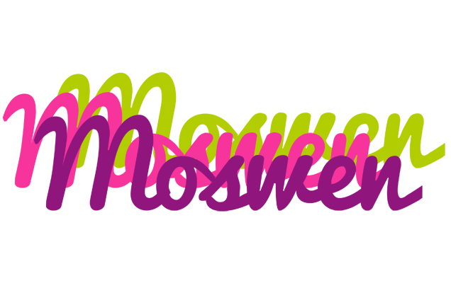 Moswen flowers logo