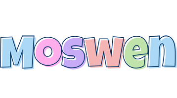 Moswen pastel logo