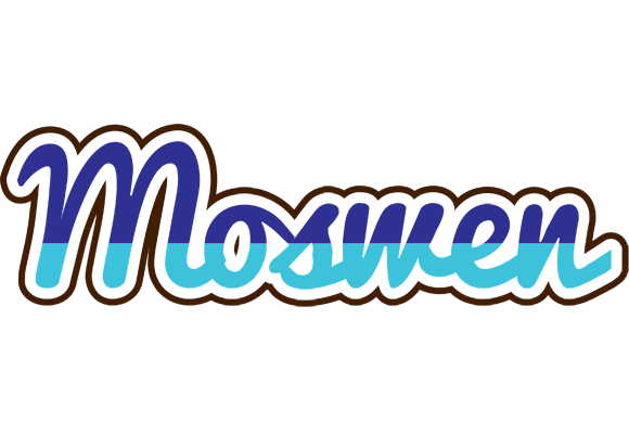 Moswen raining logo