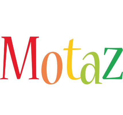 Motaz birthday logo