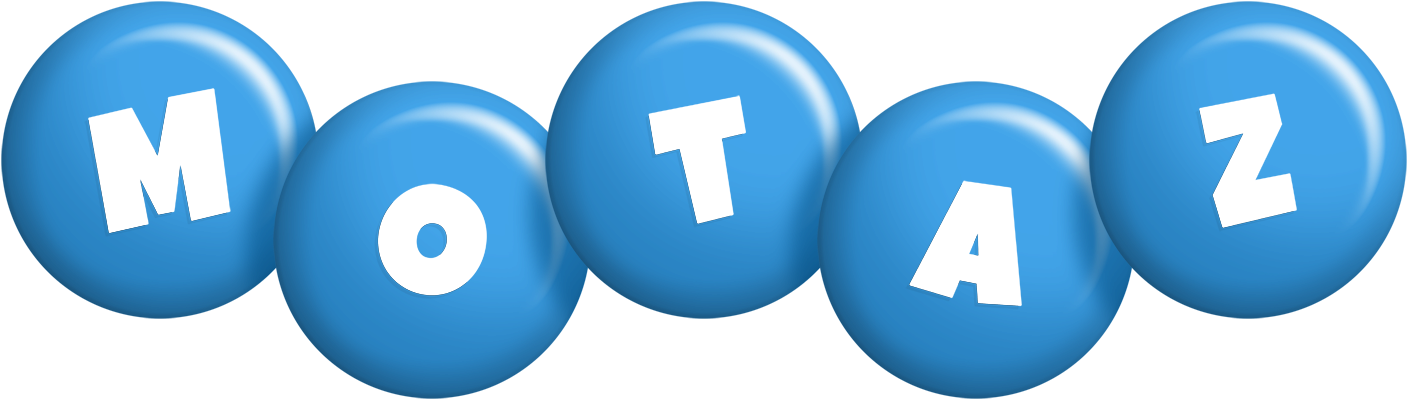 Motaz candy-blue logo