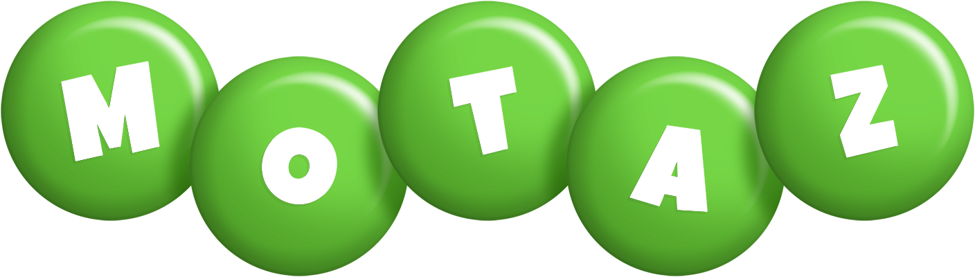 Motaz candy-green logo