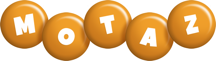 Motaz candy-orange logo
