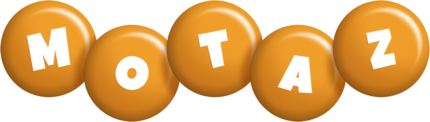 Motaz candy-orange logo