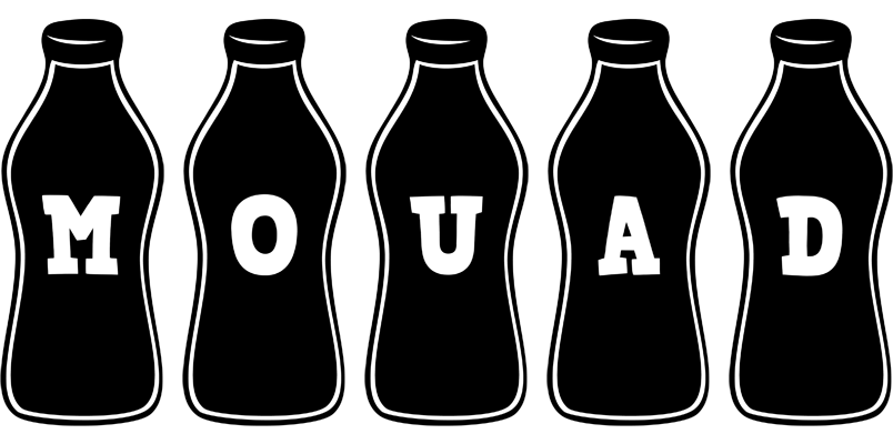 Mouad bottle logo
