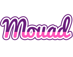 Mouad cheerful logo