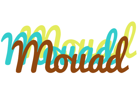 Mouad cupcake logo