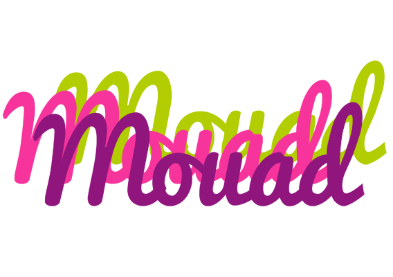 Mouad flowers logo