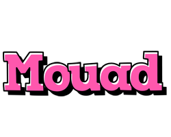 Mouad girlish logo