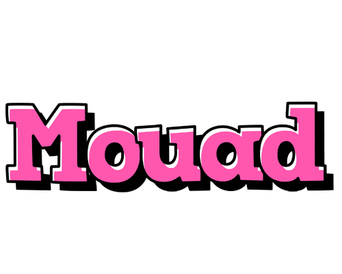 Mouad girlish logo