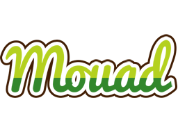 Mouad golfing logo