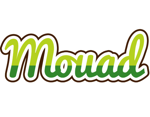 Mouad golfing logo