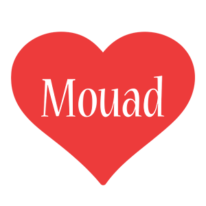 Mouad love logo