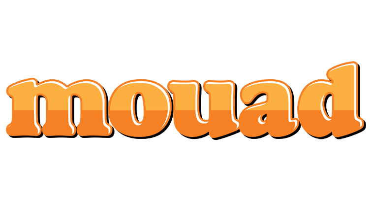 Mouad orange logo