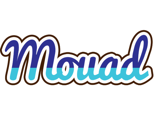 Mouad raining logo