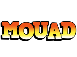 Mouad sunset logo