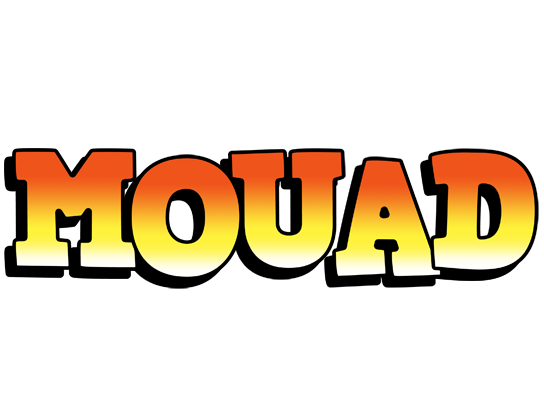 Mouad sunset logo